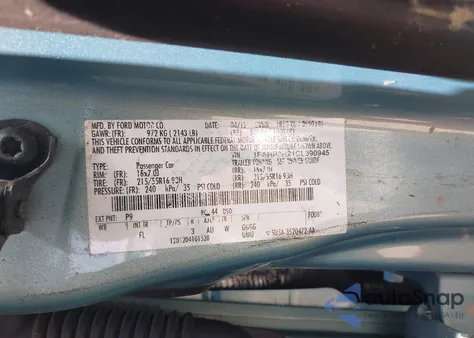 2012 Ford Focus Sel z USA, uszkodzony, nr VIN 1FAHP3H21CL390945